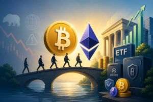 ANALIZA. Bitcoin şi Ethereum: instituţiile îşi sporesc expunerea sub valul de teamă